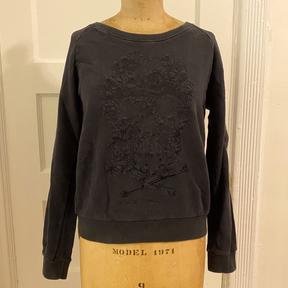 RELIGION skull sweatshirt